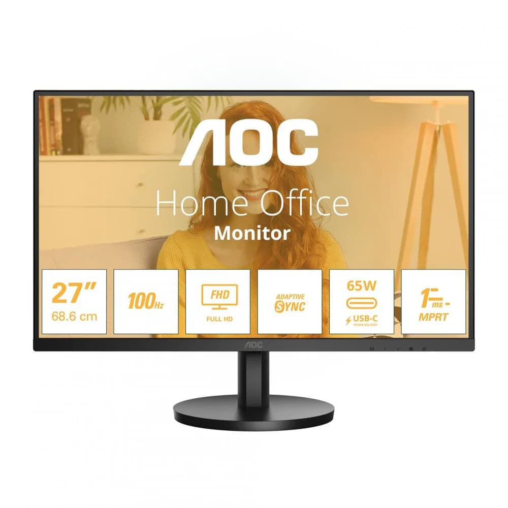 Monitor Consumer AOC 27B3CA2, 27", 1920 x 1080 pixeli, Black