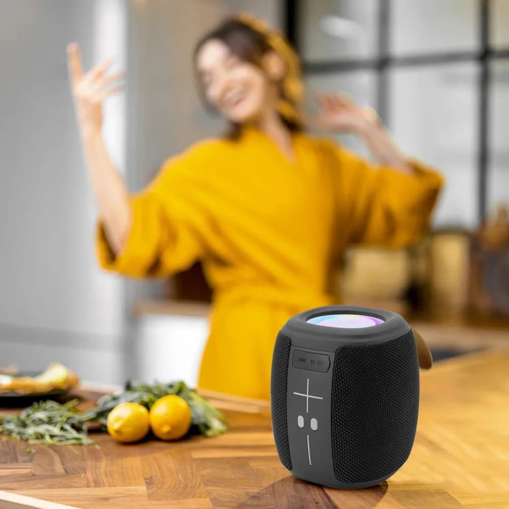 Boxa portabila Akai ABTS-V5BL, putere maxima 3W, frecventa 20-20000 Hz, albastru — miniatură