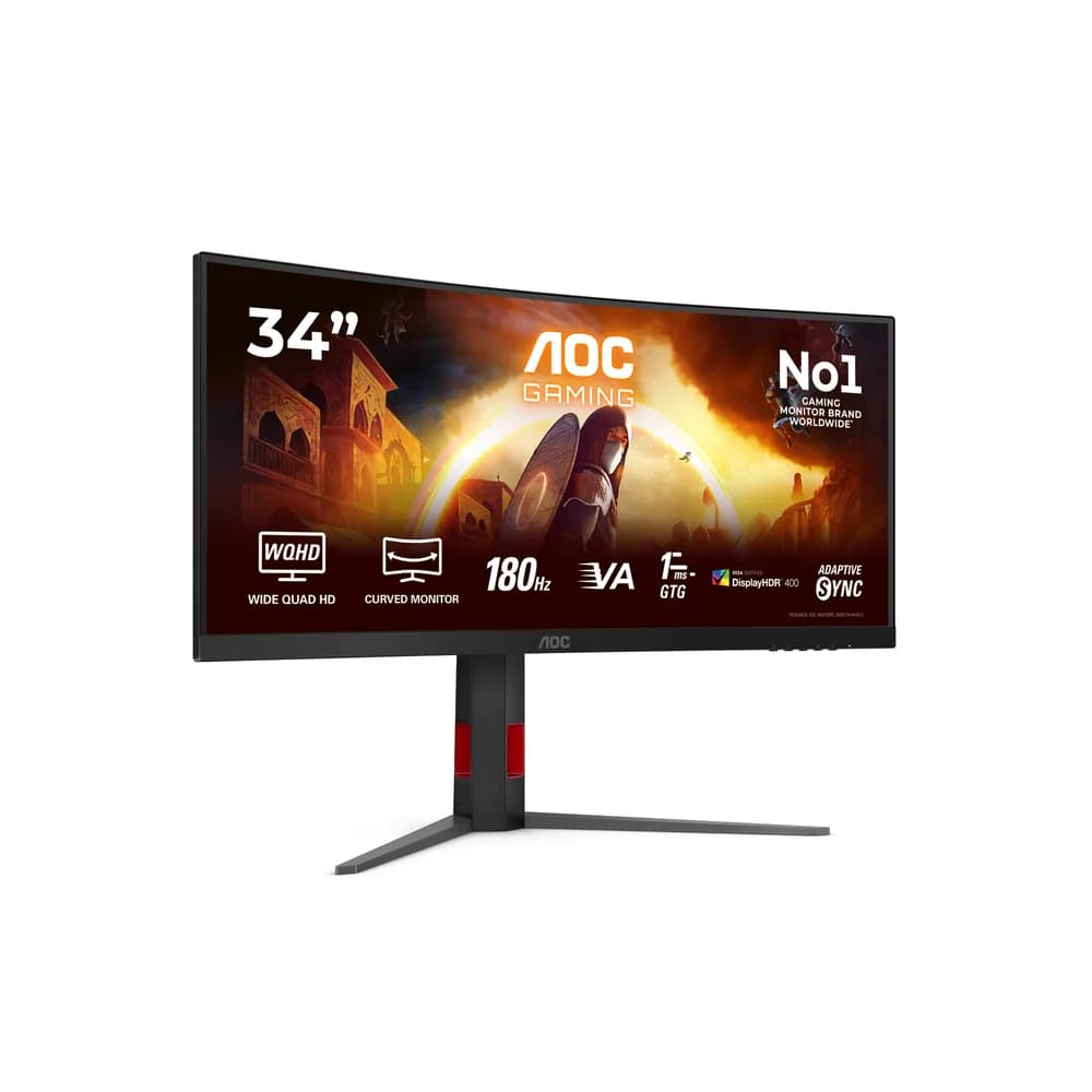 Gaming CU34G4CA Curbat 34 inch UWQHD VA 0.5 ms 180 Hz USB-C HDR"CU34G4CA" — miniatură