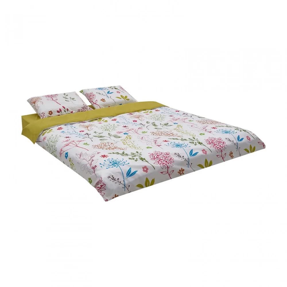 LENJERIE DE PAT KS MICROFIBRA FLOWERS — miniatură