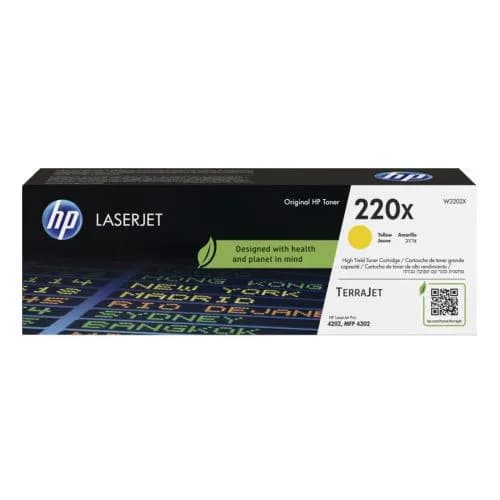 Toner HP 220X, Yellow