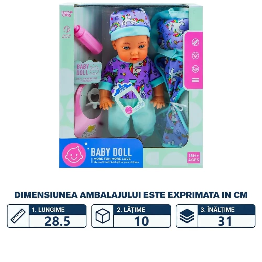 Bebelus muzical + accesorii — miniatură