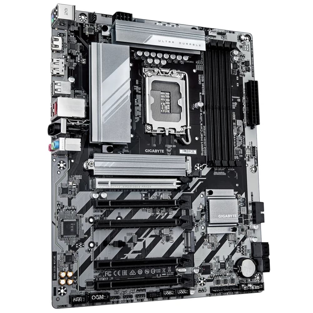 Placa de baza Gigabyte B860 DS3H WIFI6E, Socket 1851, DDR5, ATX — miniatură