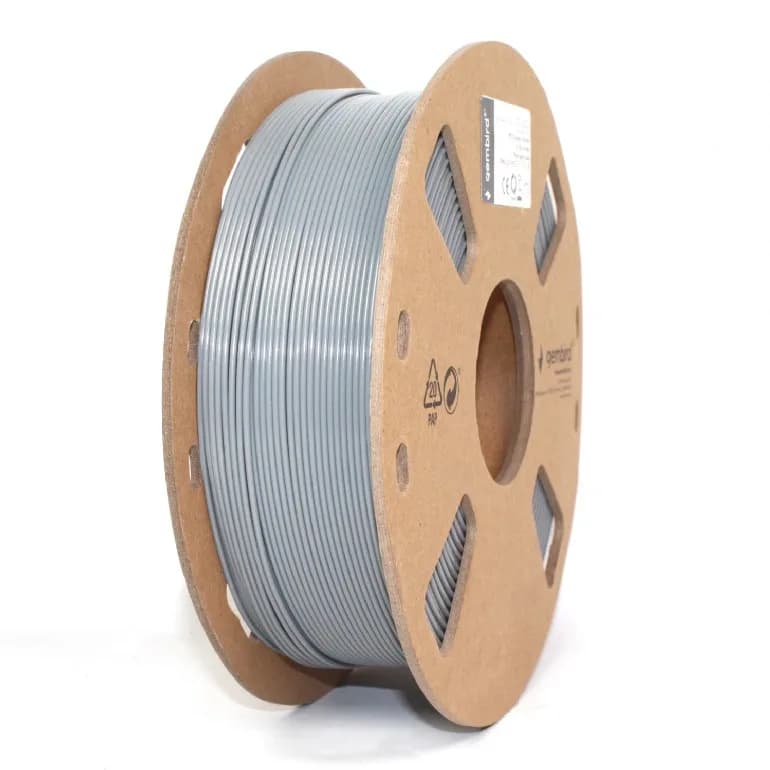 FILAMENT GEMBIRD pt. imprimanta 3d, PETG, 1.75mm diamentru, 1Kg / bobina, topire 220-260 grC, grey, "3DP-PETG1.75-01-GR"