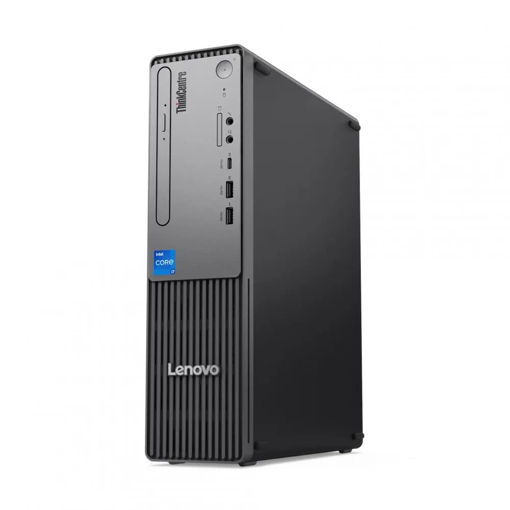 Desktop Education Lenovo ThinkCentre Neo 50s Gen 5 cu procesor Intel Core i3-14100 pana la 4.7 GHz, 16 GB DDR5, 512GB SSD, Intel UHD Graphics 730, Windows 11 Pro Edu, Black