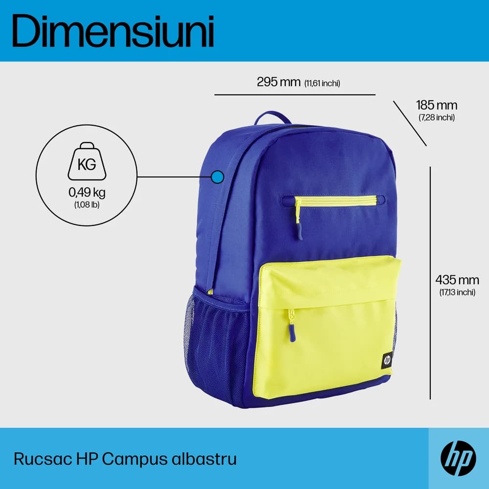 NB BACKPACK CAMPUS/BLUE 7K0E5AA HP "7K0E5AA" — miniatură