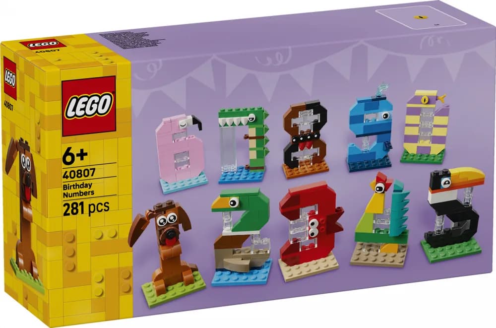 NUMERE DE ZI DE NASTERE LEGO40807 — miniatură