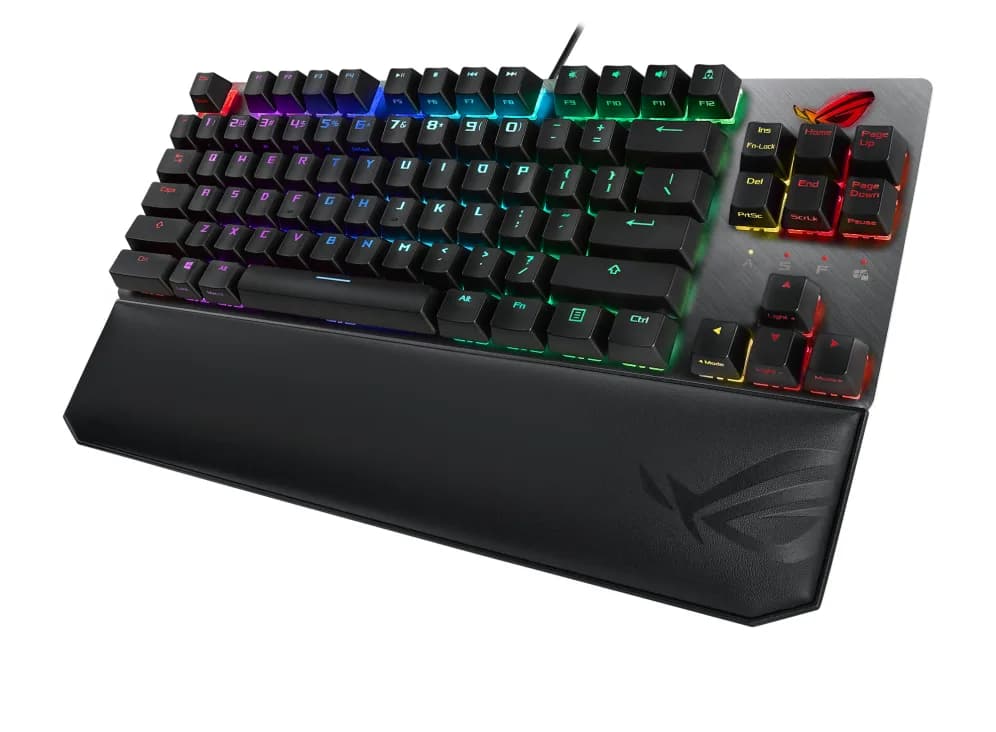 ROG STRIX SCOPE NX TKL DELUXE, ROG NX Red, Mecanica "90MP00N6-BKUA00" — miniatură