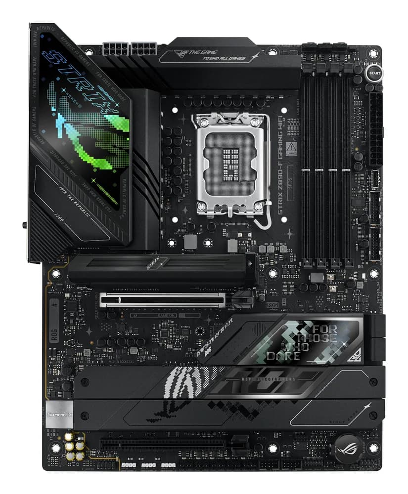 Placa de baza ASUS ROG STRIX Z890-F GAMING WIFI Intel Z890 LGA 1851 (Socket V1) ATX "90MB1I40-M0EAY0" — miniatură