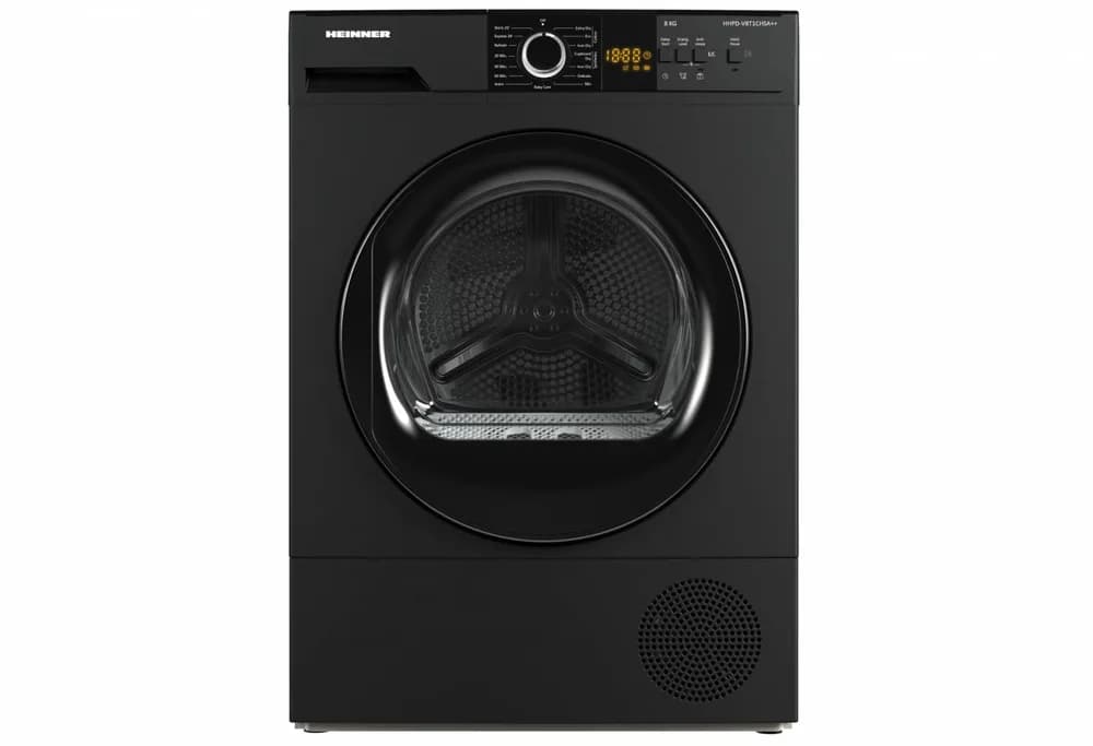 Uscator de rufe HEINNER HHPD-V8T1CHSA++, 8 kg, Clasa: E, Argintiu
