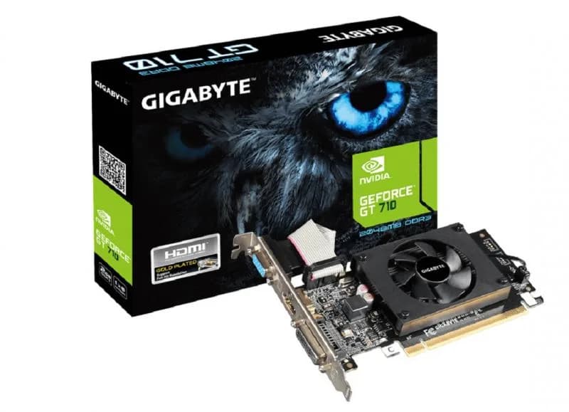 Placa video Gigabyte GeForce GT 710, 2GB DDR3, PCI Express 2.0, 64-bit