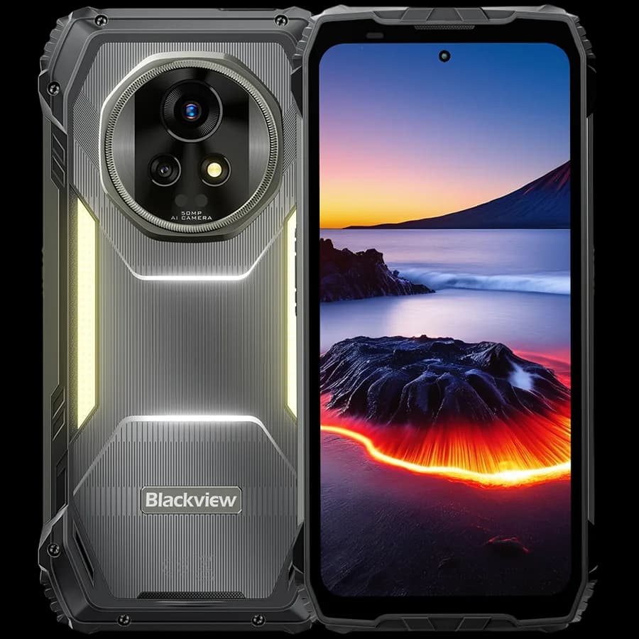 Blackview XPLORE 2 Projector Rugged phone 5G 6.73-inch AMOLED 3200x1440 120Hz+projector 100-inch 100lm 12+256Gb 3.35Ghz Cam 50+50+20MP Night vision 20000mAh Black "BVXPLORE2PJ_BK12_EU"
