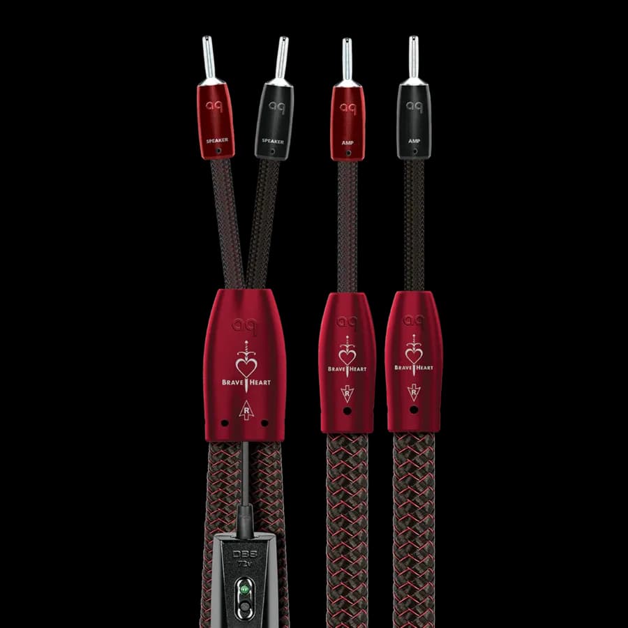 Cablu de boxe Audioquest Braveheart Zero 2.5m
