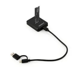 SSD DOCKING Station GEMBIRD, USB 3.1 Type-C, SSD suportat M2 NGFF & NVMe, conectare S-ATA & PCIe, slot: 2230, 2242, 2260, 2280, 22110, black, "DD-U3M2"
