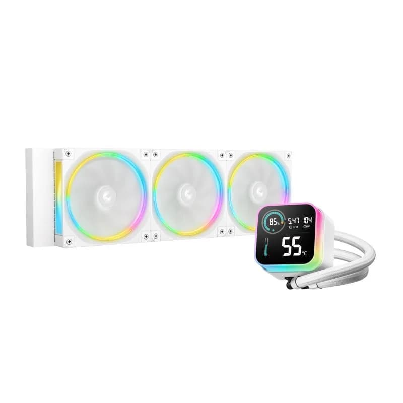 Cooler Procesor DeepCool LQ360 ULTRA ARGB, Lichid, 12 cm, 3 ventilatoare, aRGB