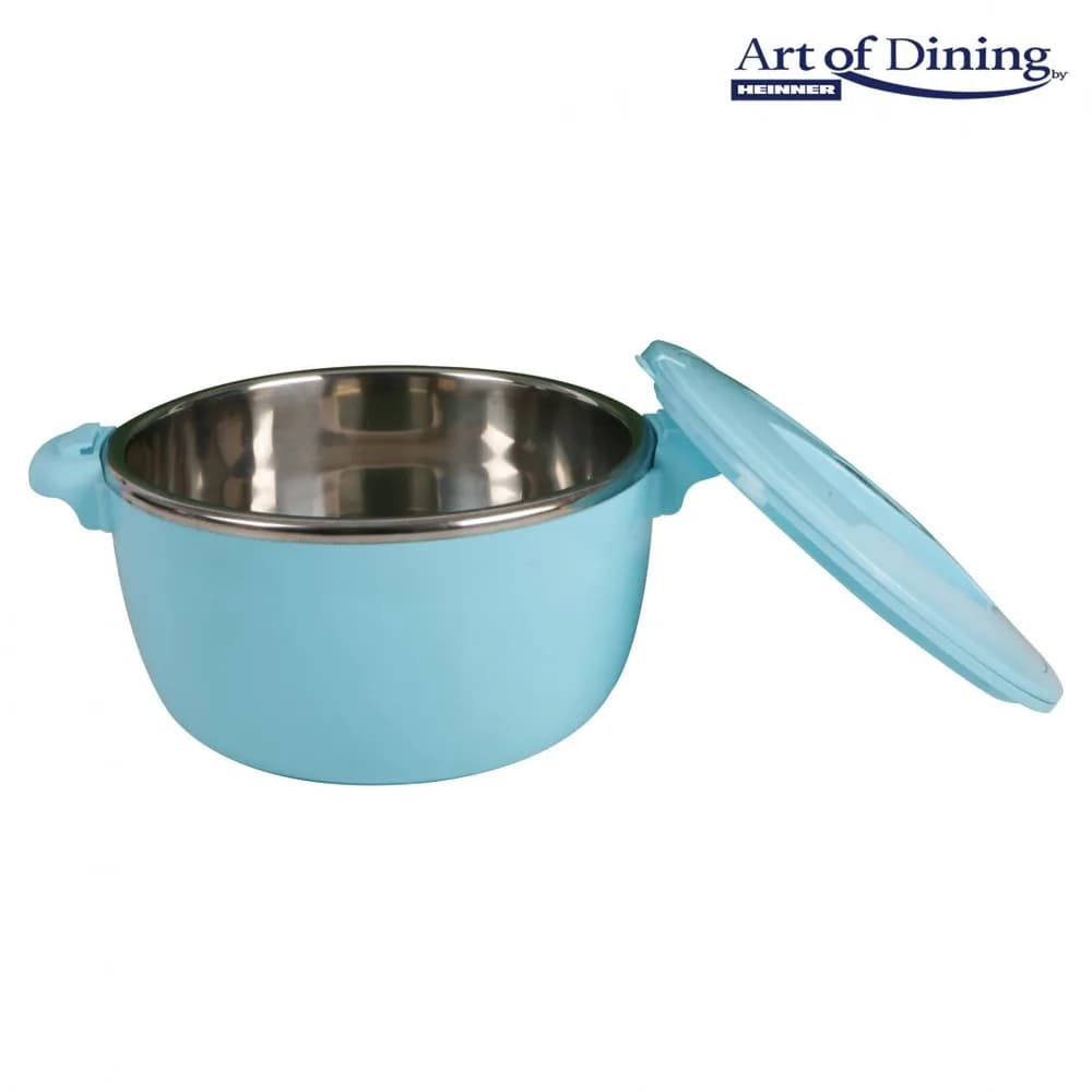 SET 3 CASEROLE TERMICE 2+4+6L,BELLY BLUE, ART OF DINING BY HEINNER — miniatură