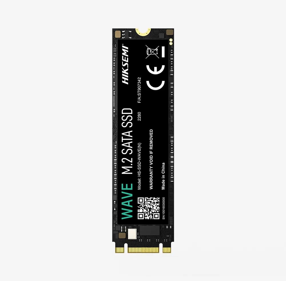 SSD HIKSEMI, 512 GB, M.2, 3D NAND SATA III 6 Gb/s, R/W: 560/500 MB/s, "HS-SSD-WAVE(N)/512G" — miniatură