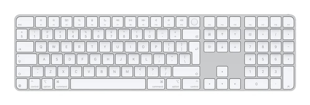 APPLE MAGIC KB W/TID&NP INT WH (2024) "MXK73Z/A"