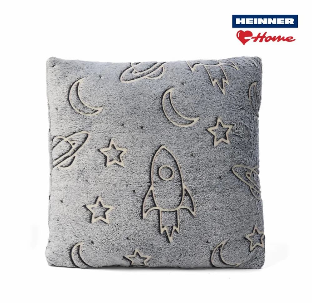 Perna cu model fosforescent, Space,45x45 — miniatură