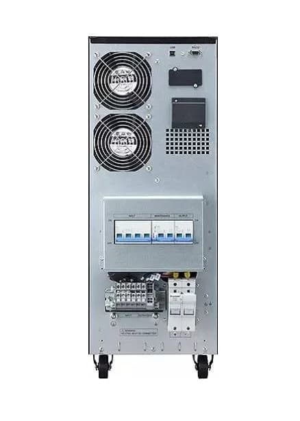 UPS Eaton, Online, Tower, 8000 W, fara AVR, Terminal Block, display LCD, back-up 11 - 20 min. "9E10KI" — miniatură