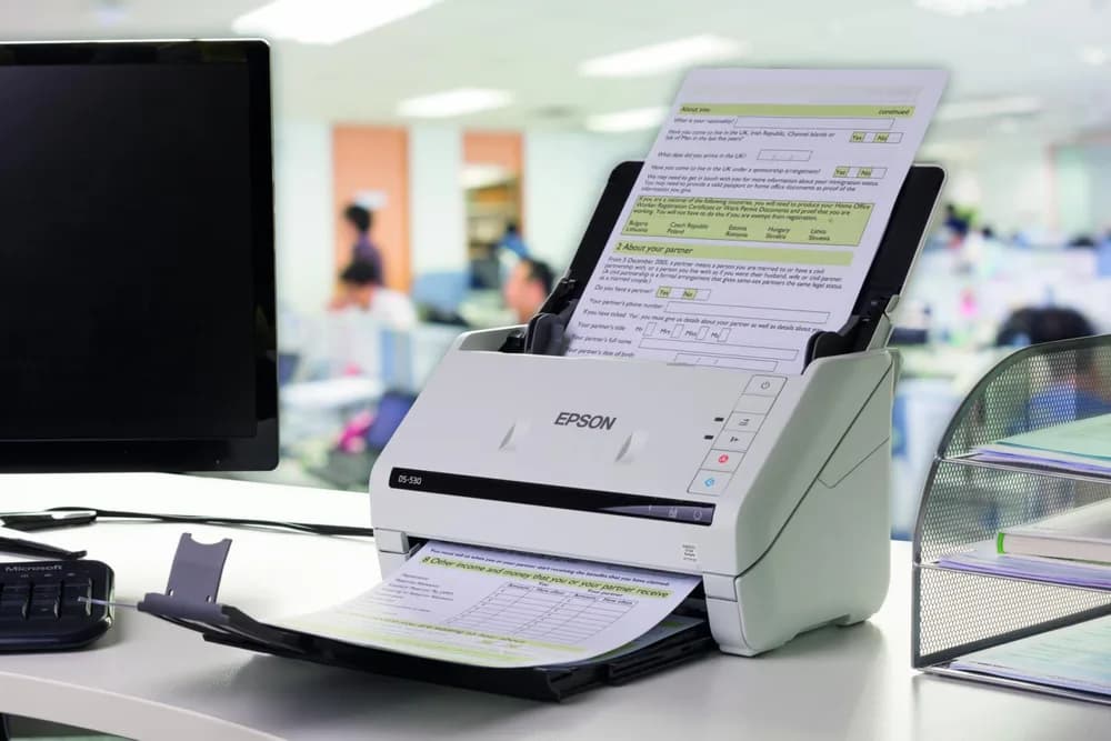 Scanner Epson DS-770 II, A4, Automat, Sheetfed, USB — miniatură