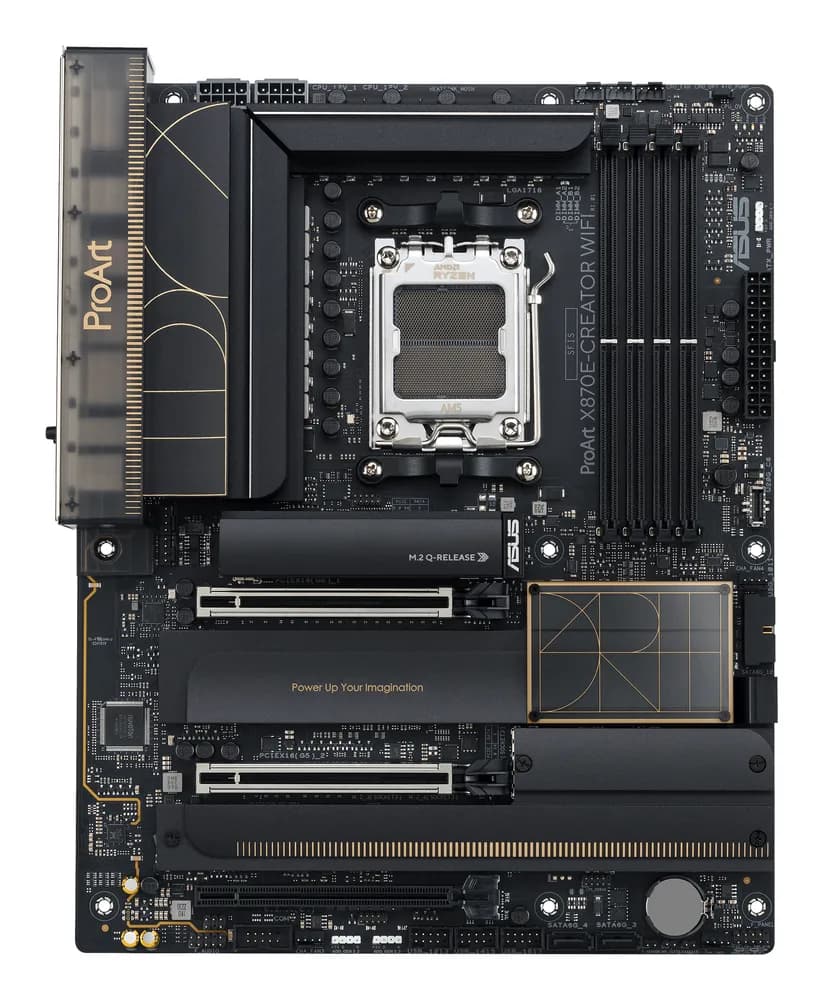 Placa de baza X870E-CREATOR WIFI, AMD X870E, Socket AM5, ATX "90MB1IG0-M0EAY0" — miniatură