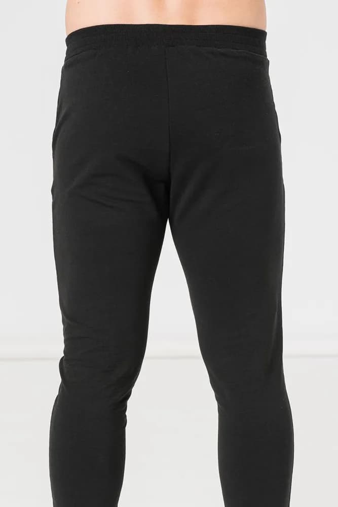 PANTALON COTON CASUAL BARBATI BLACK-L — miniatură