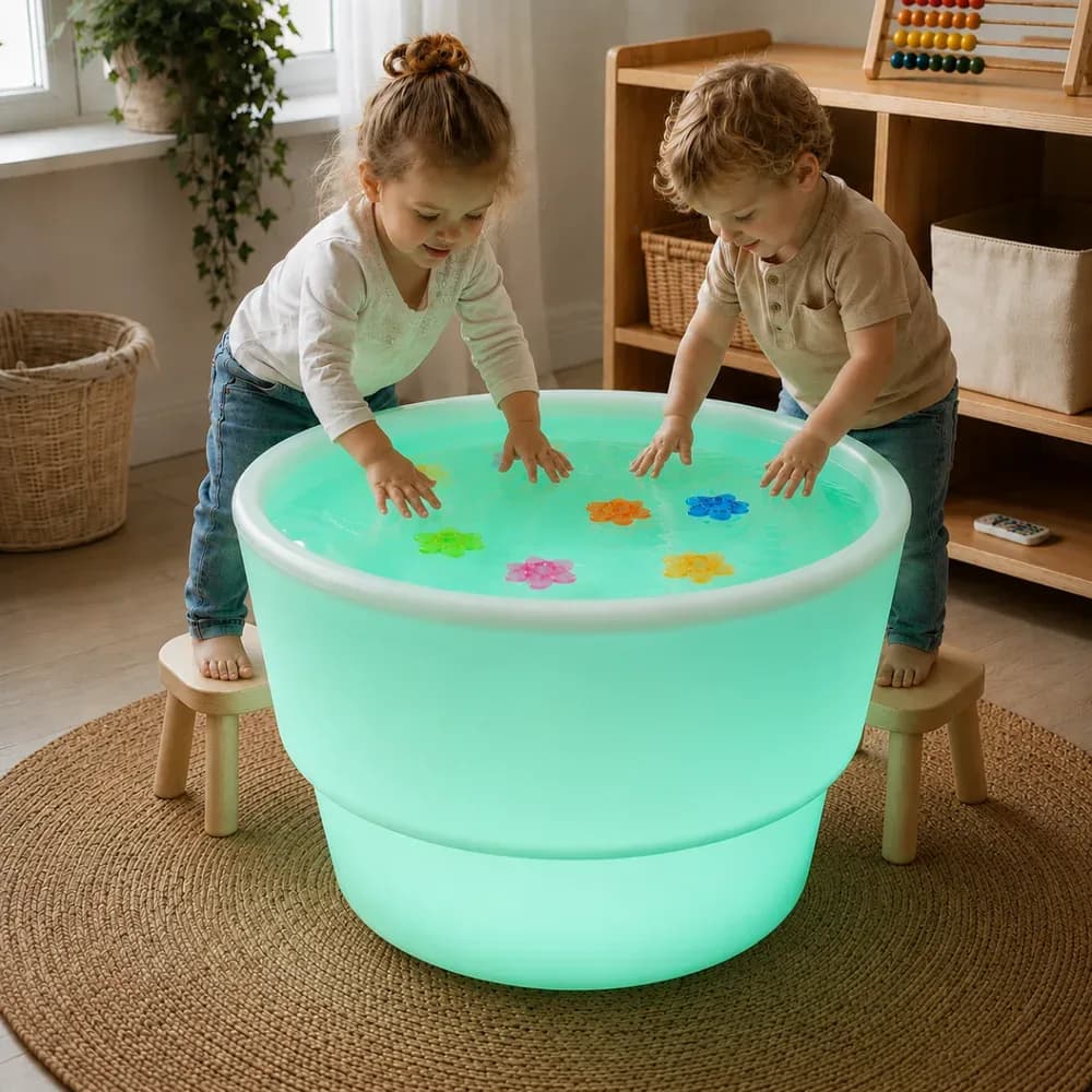 Masă care își schimbă culoarea, 60cm — miniatură