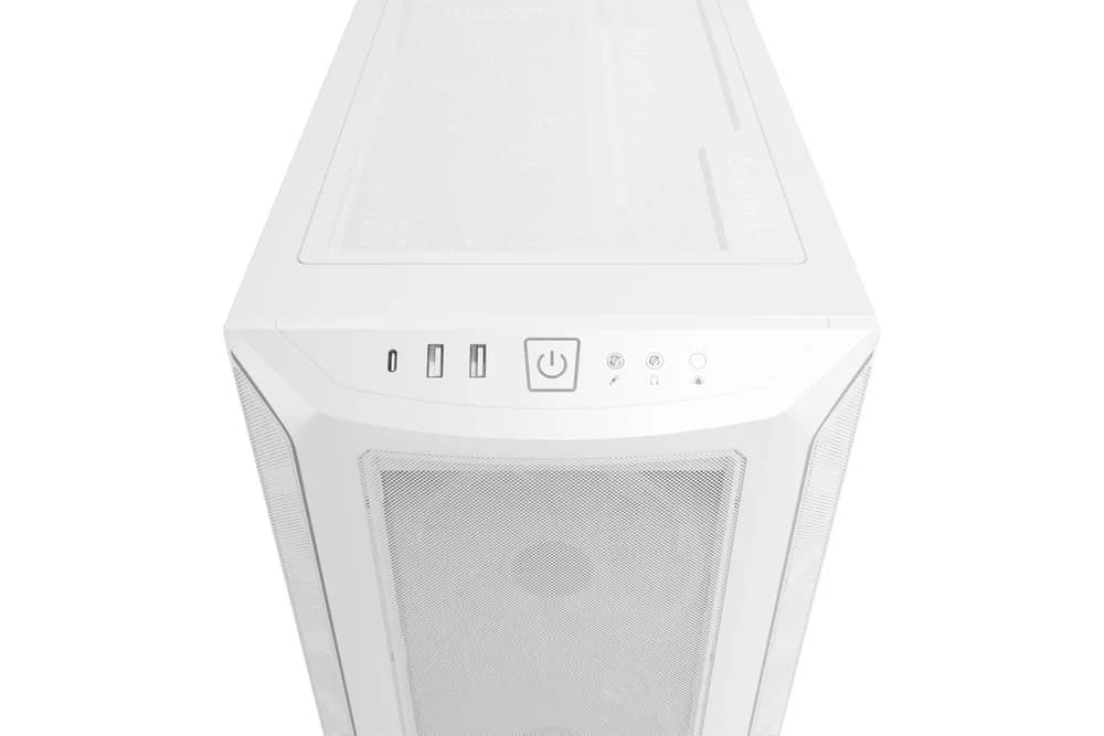 CARCASA be quiet "Shadow Base 800 FX", middle tower, gaming, fara sursa, PSU shroud, 7 sloturi expansiune, alb, "BGW64" — miniatură