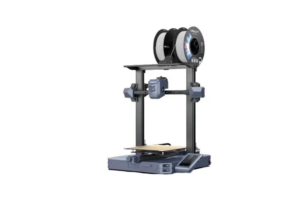 Imprimanta 3D Creality CR-10 SE, tehnologie printare: FDM, Volum printare: 220*220*250mm, Dimensiuni imprimanta: 490*470*625mm, Viteza imprimare max: 600mm/s, Acuratete: 100+-0.1mm, Grosime strat: 01-0.35mm, Diametru filament: 1.75mm, Transfer fisier: Stick USB, LAN, Diametru duza: 0.4mm