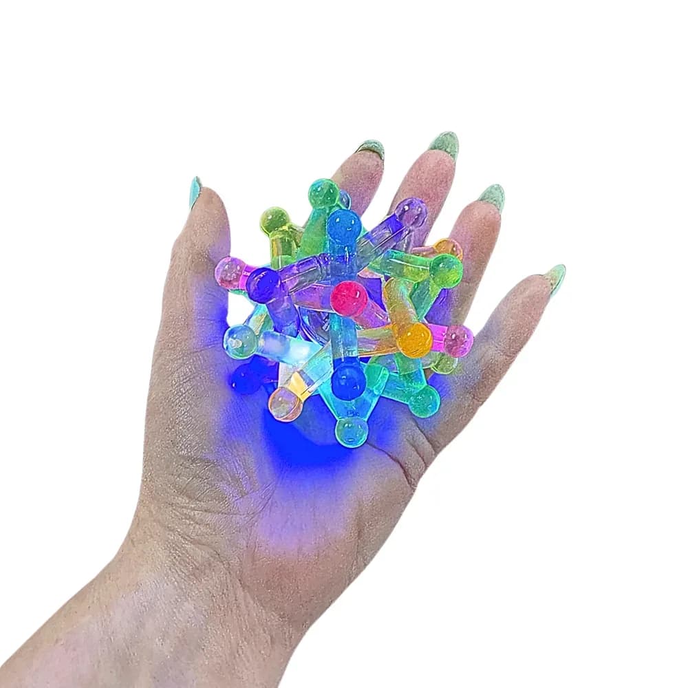 Minge senzoriala tricotata cu lumini intermitente — miniatură