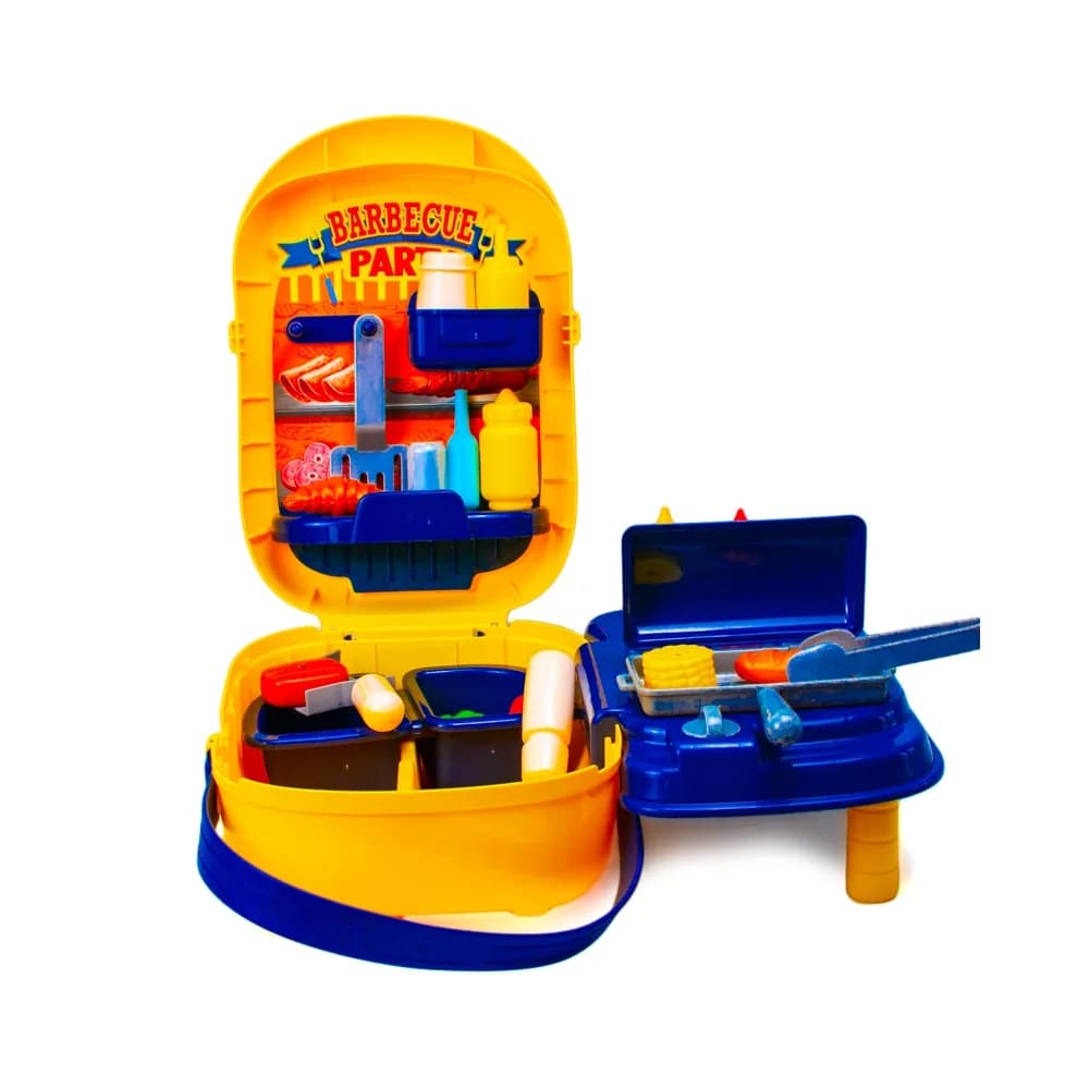 Play set barbeque, in gentuta — miniatură
