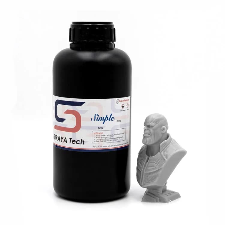 Accesoriu imprimantă 3D Siraya Tech Simple – 1 kg – Grey — miniatură