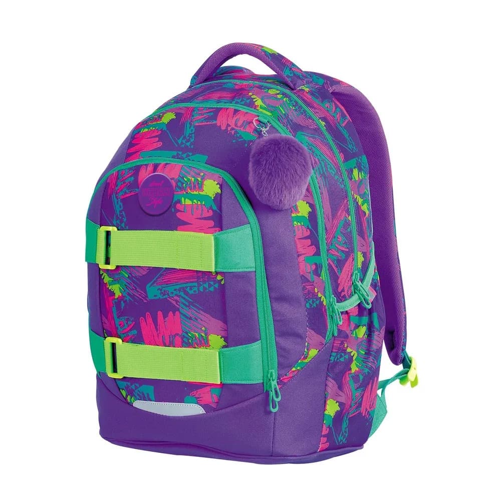 Ghiozdan anatomic, compartiment laptop, 29x22x43 cm - S-COOL — miniatură