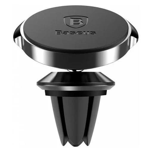 SUPORT AUTO Baseus Small Ears pt. SmartPhone, fixare grila ventilatie, unghi reglabil, negru "SUER-A01" - 6953156253025 — miniatură