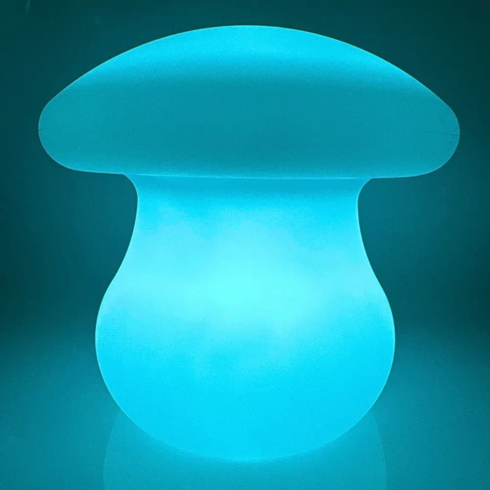 Ciupercă luminoasă cu schimbare de culoare — miniatură