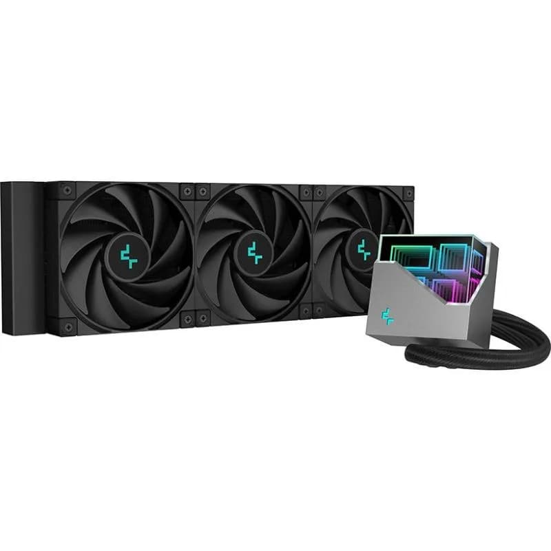 Cooler Procesor DEEPCOOL LT720, Lichid, 12 cm, 3 ventilatoare