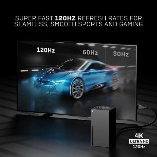 Cablu Lindy 2m High Speed HDMI, latime de banda 48Gbps, 10240x4320@ 120Hz, Anthra Line — miniatură