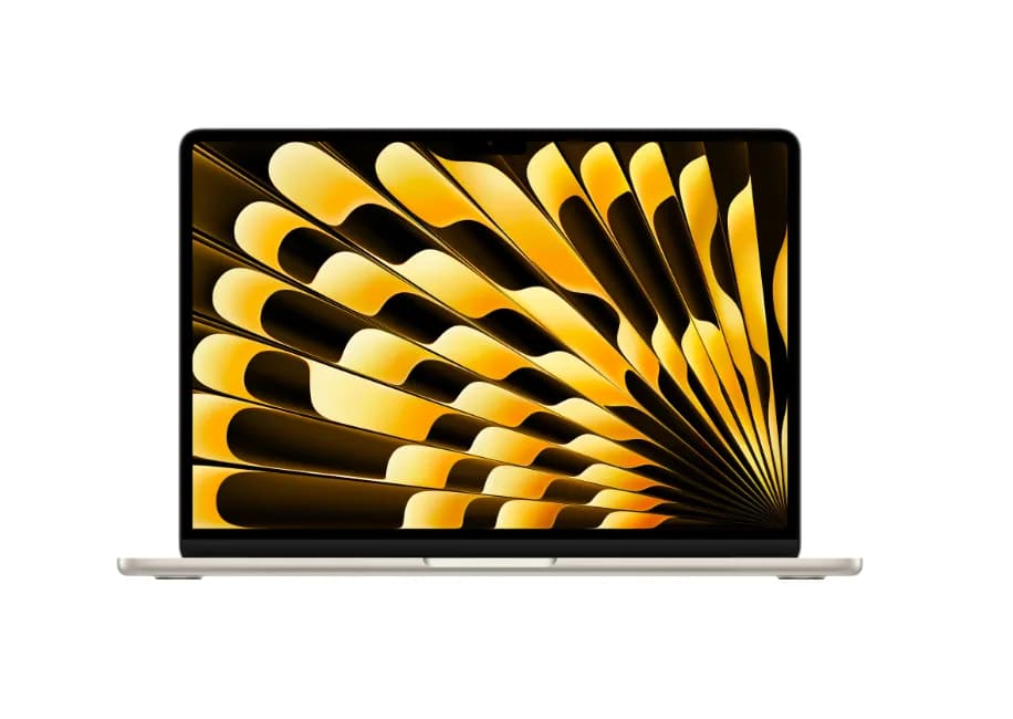 MacBook Air 13.6" Retina/Apple M5 (CPU 10-core, GPU 10-core, NeuralEngine16-core)/16GB/2TB - Starlight - INT KB - 70W ADAPTER- 2026 (CTO from MDHC4RO/A) — miniatură