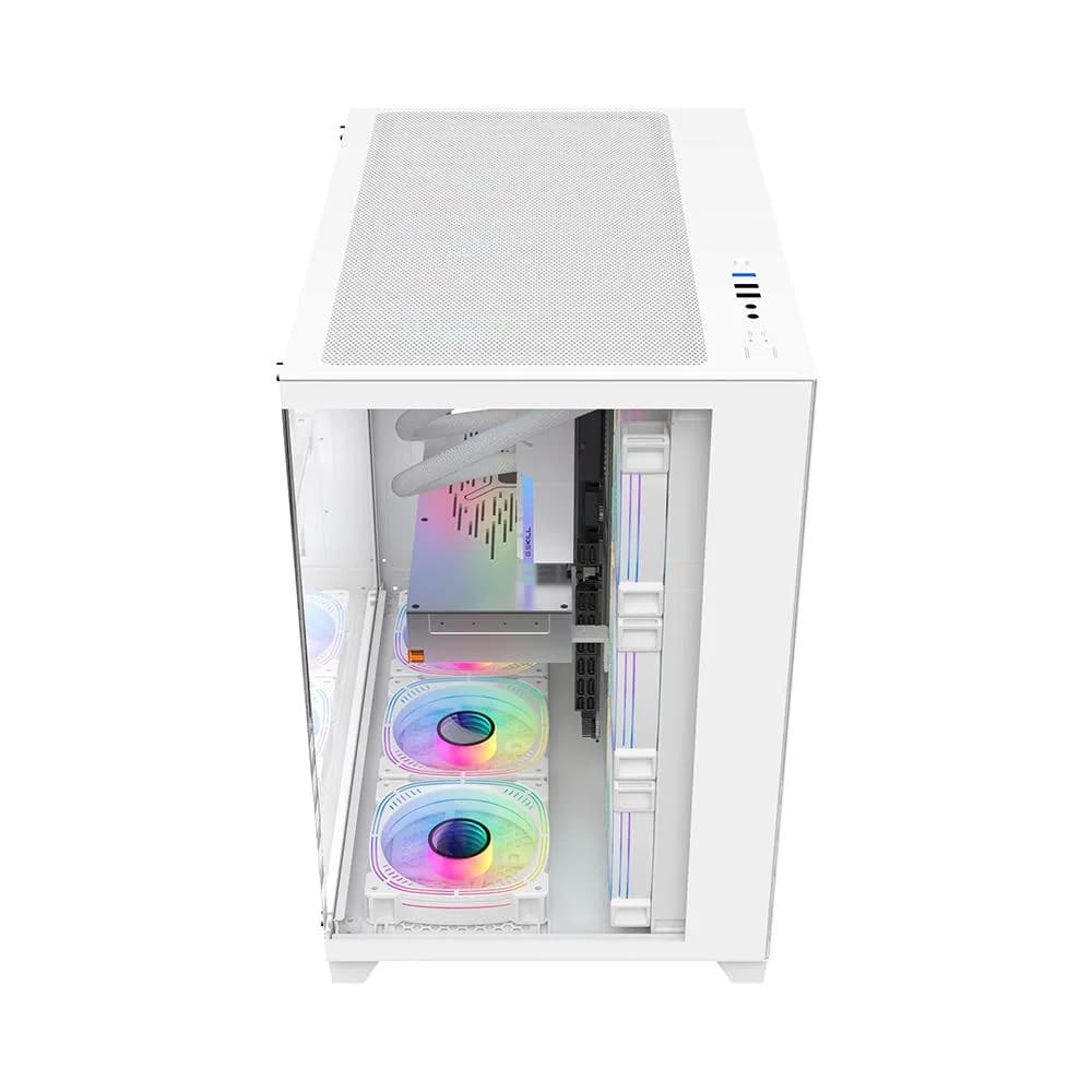 Carcasa 1STPLAYER Gaming MV8 Cube Tower ALB — miniatură