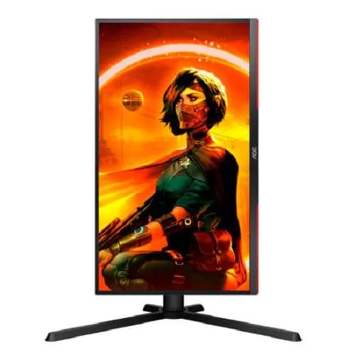 Monitor Gaming AOC 25G3ZM/BK, 24.5", 1920 x 1080 pixeli, Black, Red — miniatură