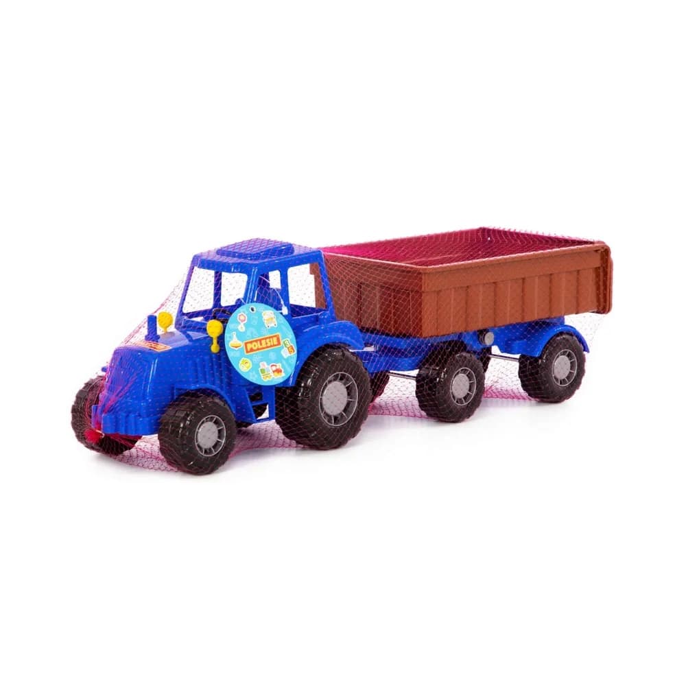 Tractor cu remorca, Altay, 58x17x18 cm, Polesie — miniatură