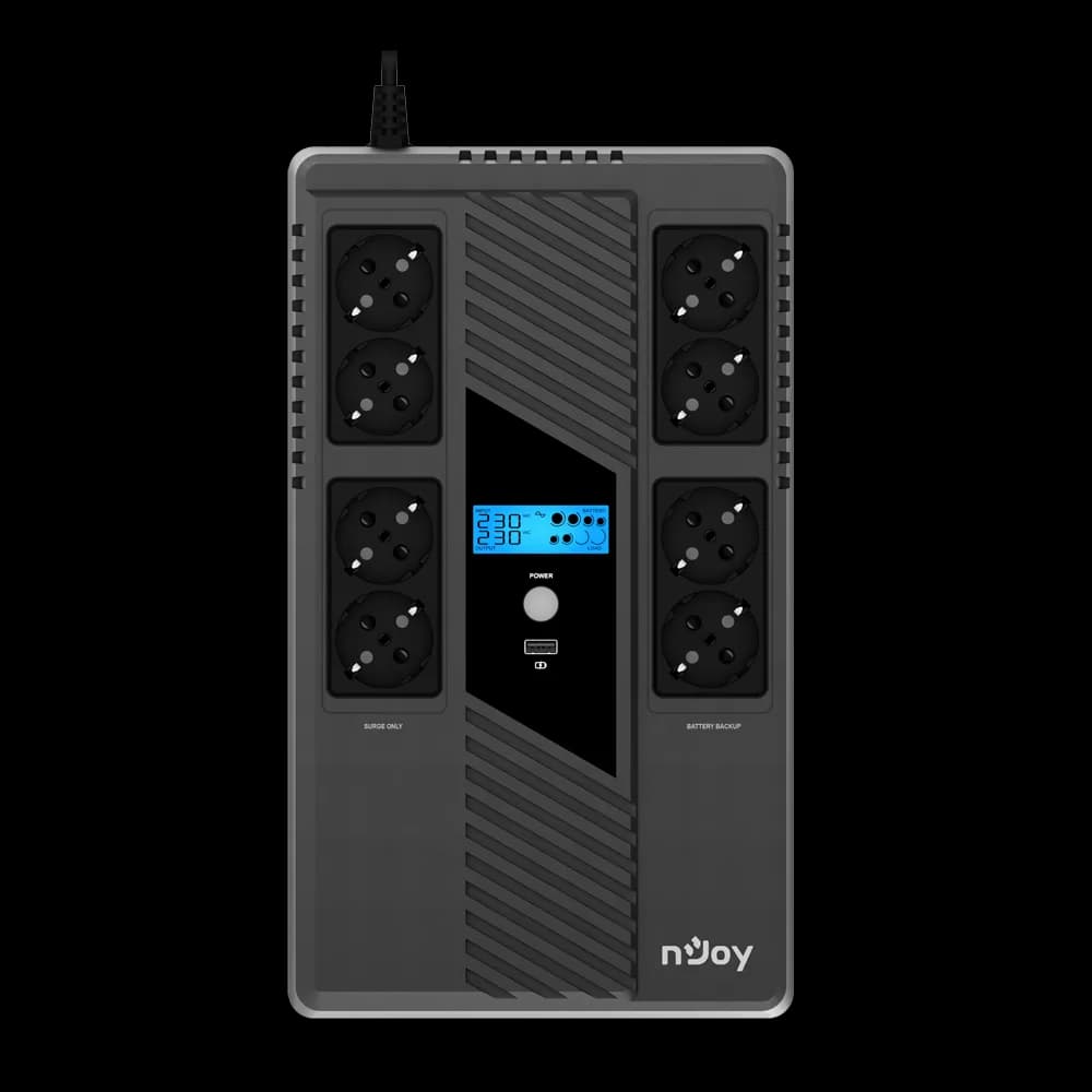 UPS nJoy Token 800 VA / 480 W Capacity 800 VA / 480 W — miniatură