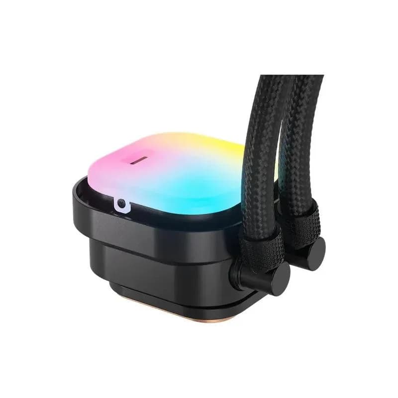 Cooler Procesor CORSAIR iCUE LINK TITAN RX RGB, Lichid, 12 cm, 2 ventilatoare, aRGB — miniatură