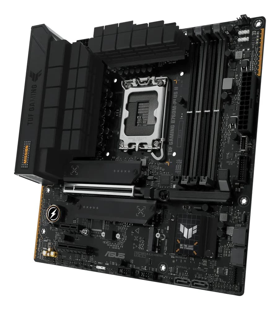 Placa de baza ASUS TUF GAMING B760M-PLUS II Intel B760 LGA 1700 micro ATX "90MB1HD0-M0EAY0" — miniatură