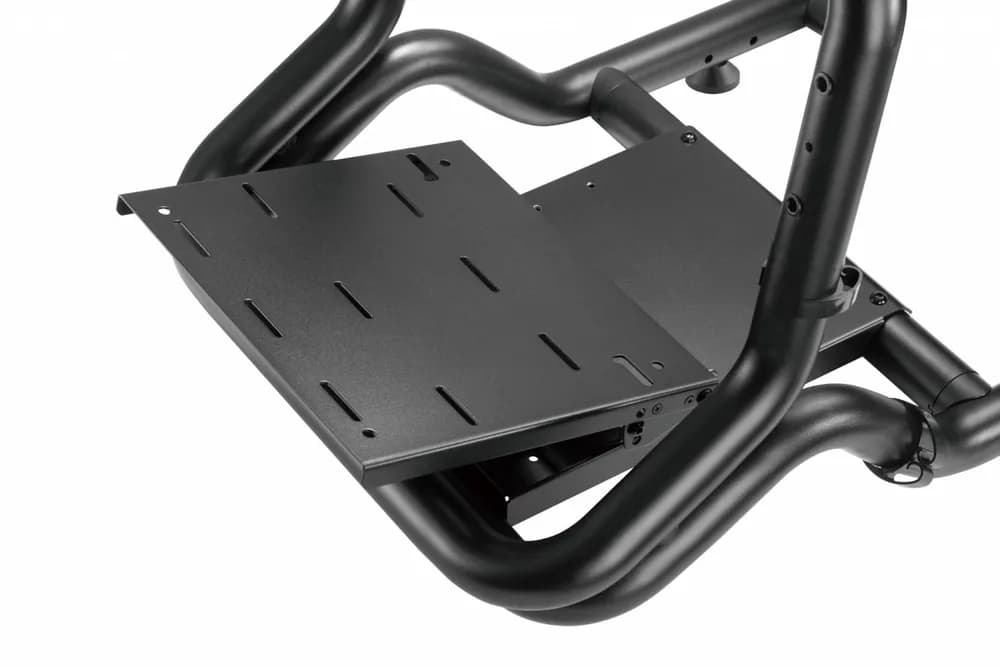 Scaun gaming Serioux Racing Cockpit cu suport monitor — miniatură