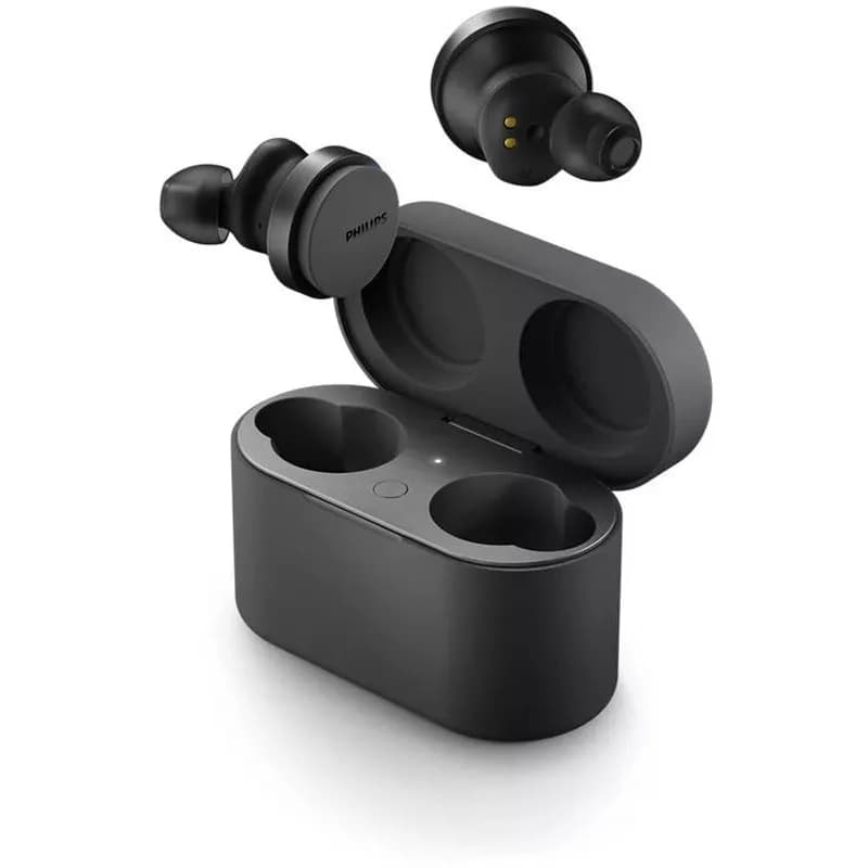 Casti audio true wireless Philips TAT8506BK/00, Negru, "TAT8506BK/00"