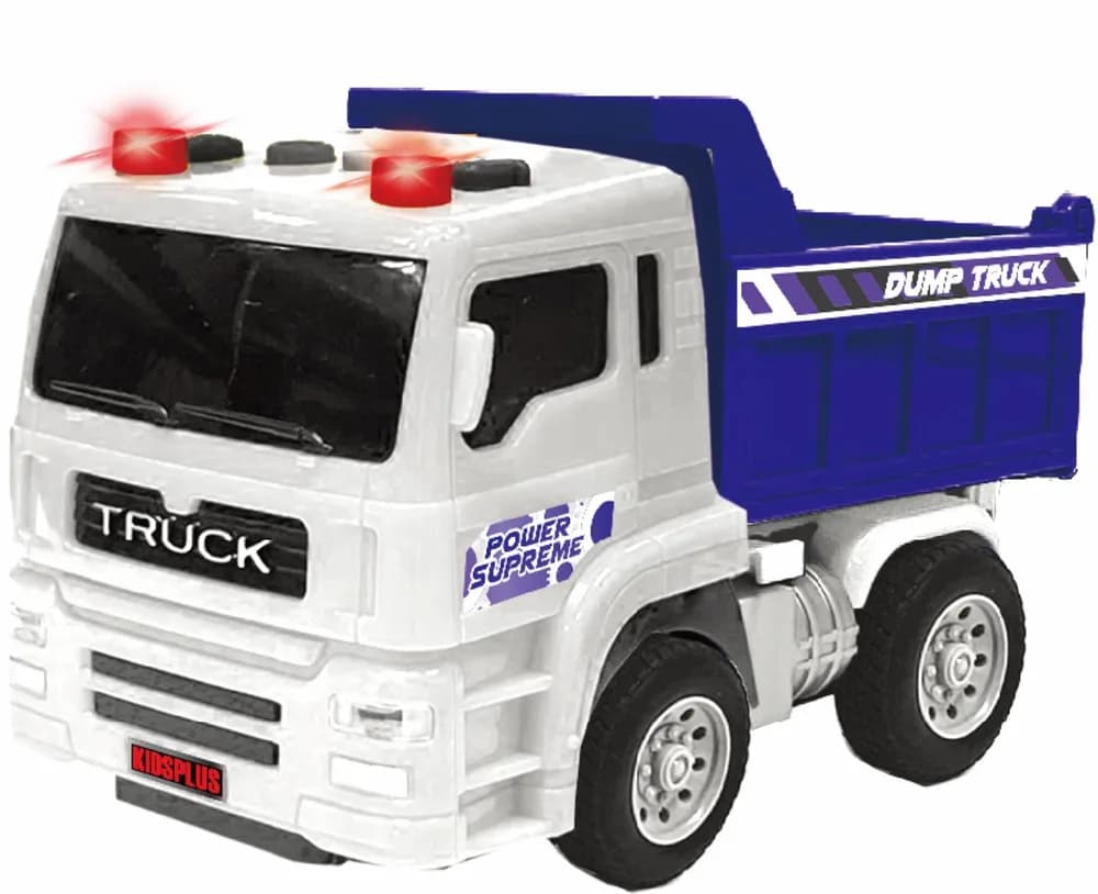 VEHICULE CU LUMINI, SUNETE SI FRICTIUNE, SCARA 1/24, DIVERSE MODELE- EXCAVATOR, MACARA SI BASCULANTA — miniatură