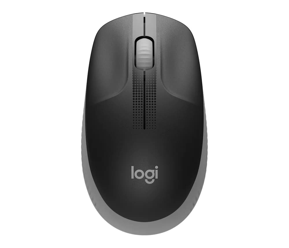 MOUSE LOGITECH, "M190 ", PC sau NB, wireless, 2.4GHz, optic, 1000 dpi, butoane/scroll 3/1, negru / gri, 45507153 "910-005906"