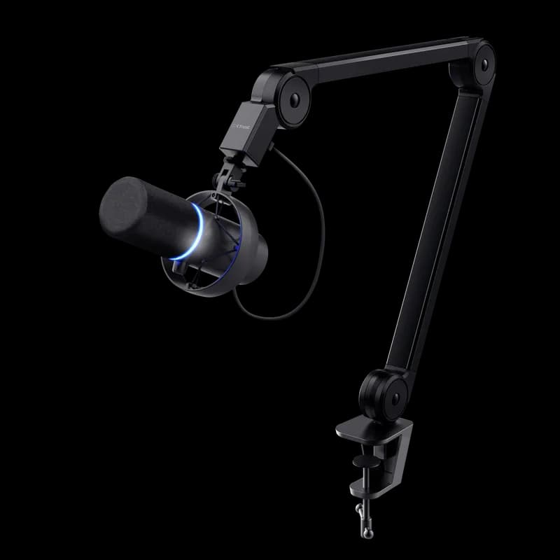 Microfon Trust GXT 255+ Onyx, tip Cardioid, USB, LED backlight